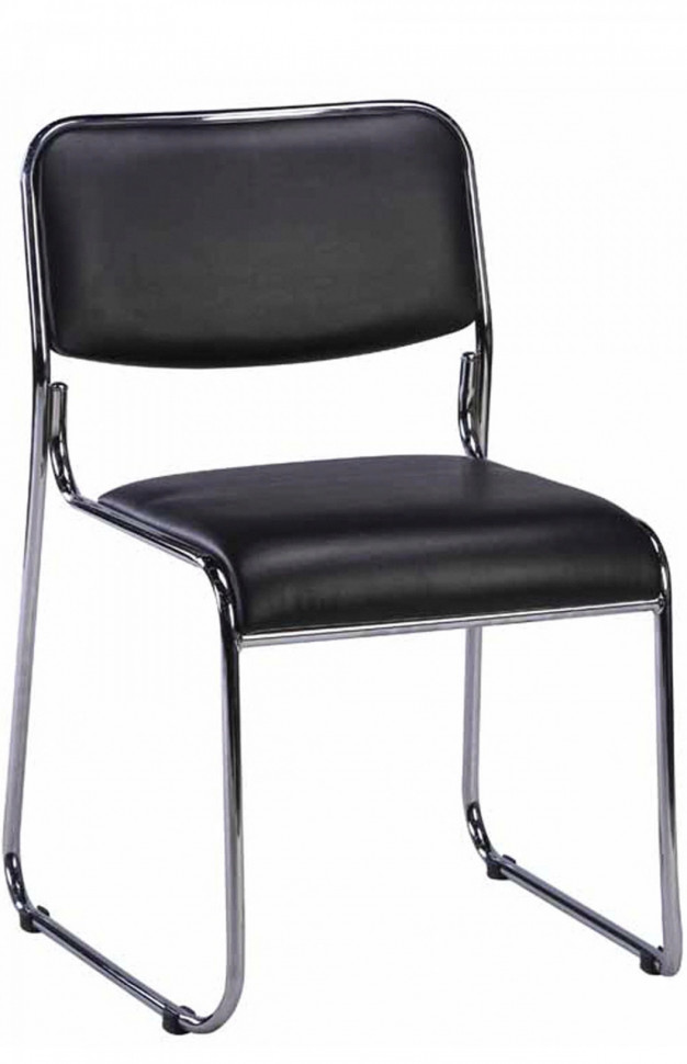 Кресло Everprof Fix Chrome Экокожа Черный Кресло Everprof Fix Chrome Экокожа Черный