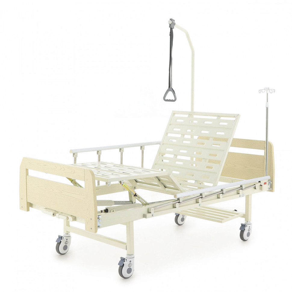 Кровать механическая Мед-Мос Е-8 (ММ-2024Д-06) ЛДСП (светлое дерево) без матраса