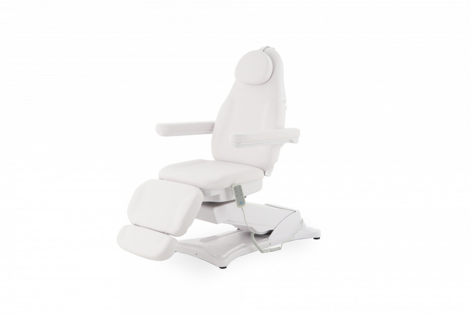 Косметологическое кресло электрическое 4 мотора Med-Mos ММКК-4 КО-184DP кремовый ПУ Косметологическое кресло электрическое 4 мотора Med-Mos ММКК-4 КО-184DP кремовый ПУ