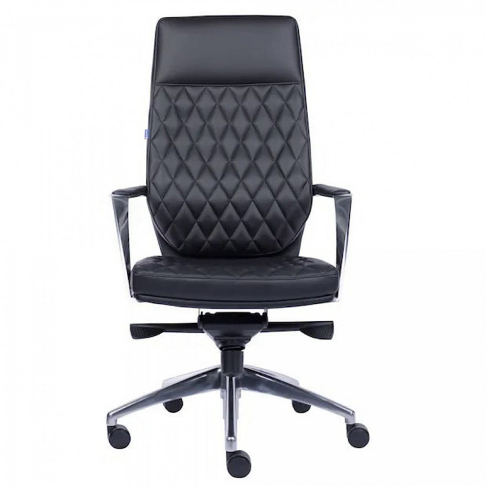 Офисное кресло Premium класса - Roma Кожа Черный Офисное кресло Premium класса - Roma Кожа Черный
