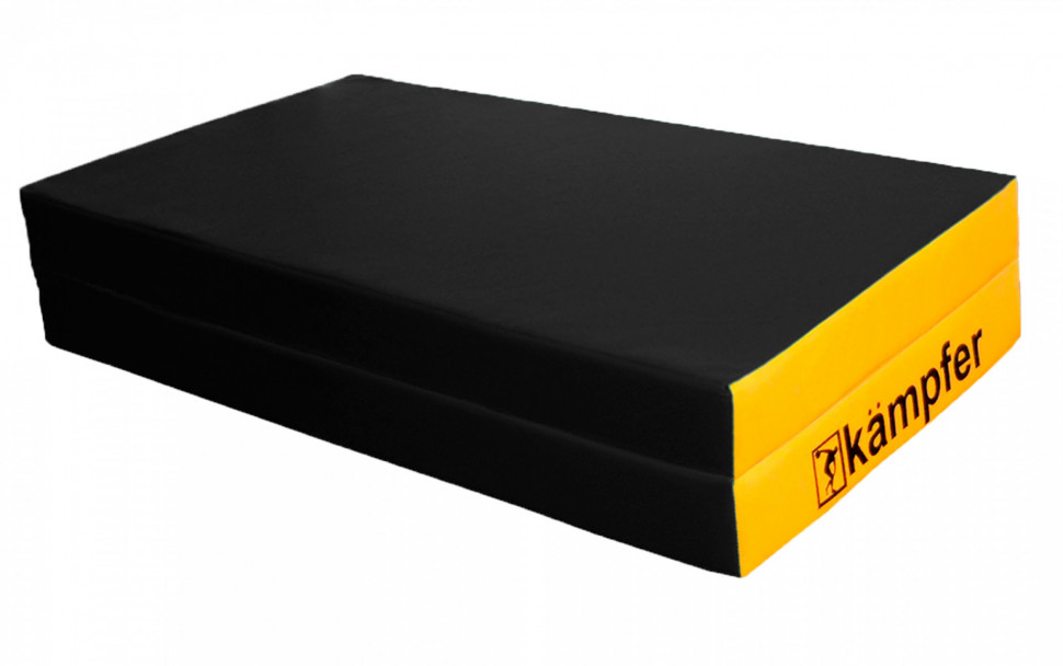 Kampfer Black Мат №4 (100 х 100 х 10) складной - винилискожа (Черно-желтый) Kampfer Black Мат №4 (100 х 100 х 10) складной - винилискожа (Черно-желтый)