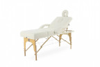 Массажный стол складной MED-MOS JF-Tapered 4-х секционный, деревянная рама, белый Массажный стол складной MED-MOS JF-Tapered 4-х секционный, деревянная рама, белый