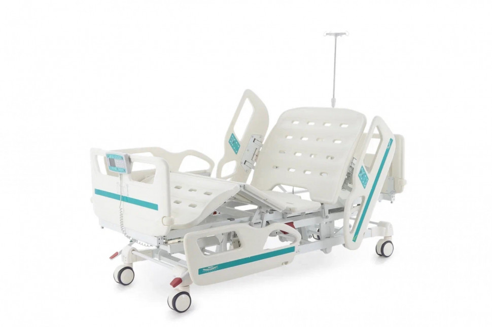 Кровать электрическая реанимационная  MED-MOS DB-4 (02) (ABS, матрас, 4 секции,удл.) Кровать электрическая реанимационная  MED-MOS DB-4 (02) (ABS, матрас, 4 секции,удл.)