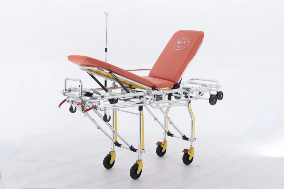 Каталка для АСМП MED-MOS ММ-А3 (KatS-12211R/12211R-01) со съемными носилками Каталка для АСМП MED-MOS ММ-А3 (KatS-12211R/12211R-01) со съемными носилками