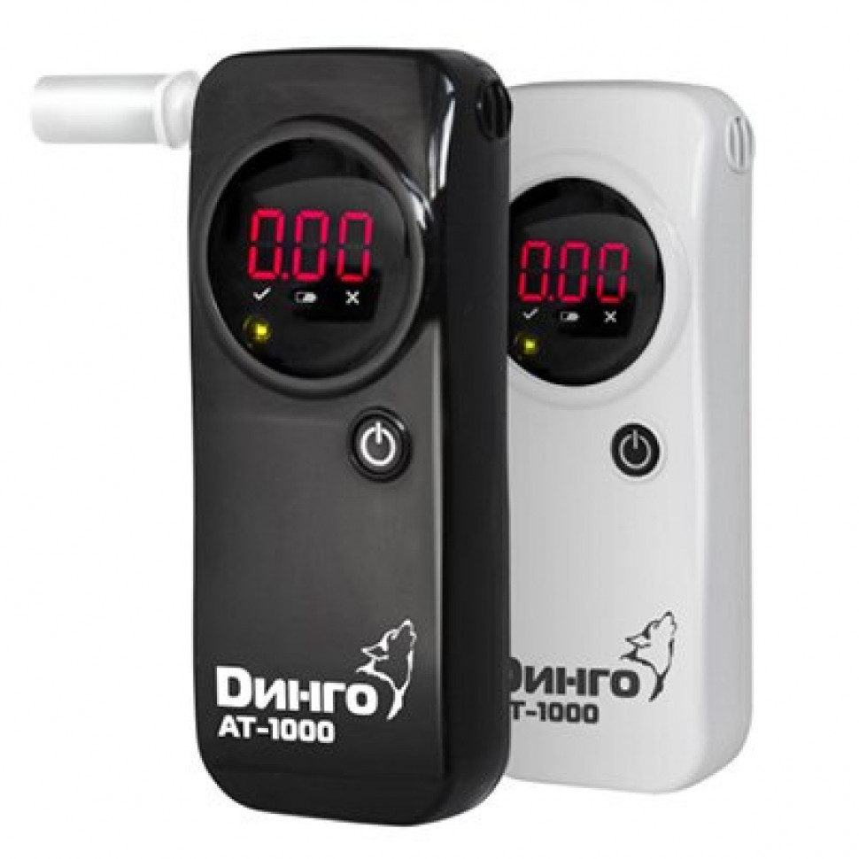Алкотестер Динго AT-1000 черный Алкотестер Динго AT-1000 черный