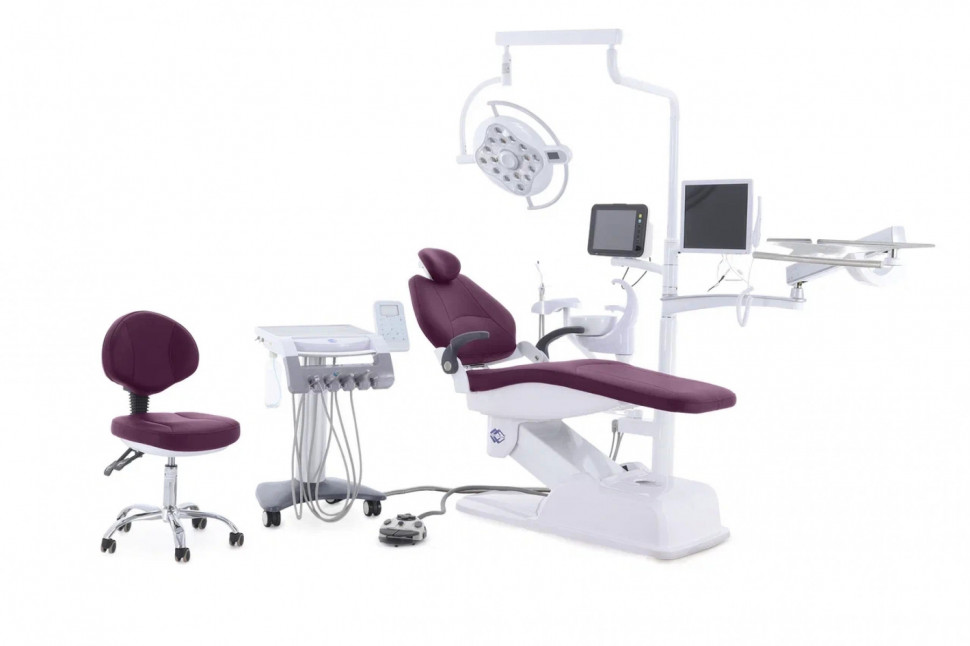 Стоматологическая установка CQ-219-I (СО-010М-01) розовый  (Implant) Стоматологическая установка CQ-219-I (СО-010М-01) розовый  (Implant)