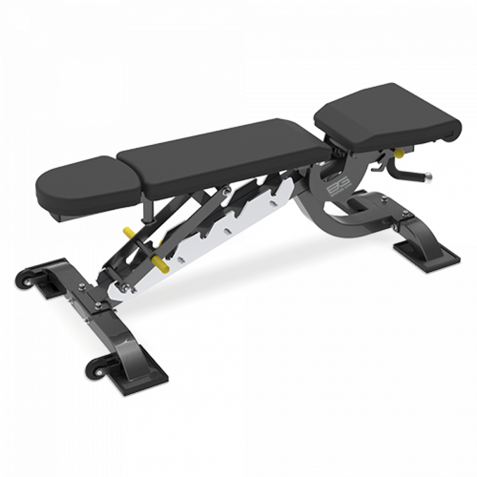 BRONZE GYM BR-1008 Универсальная регулируемая скамья BRONZE GYM BR-1008 Универсальная регулируемая скамья