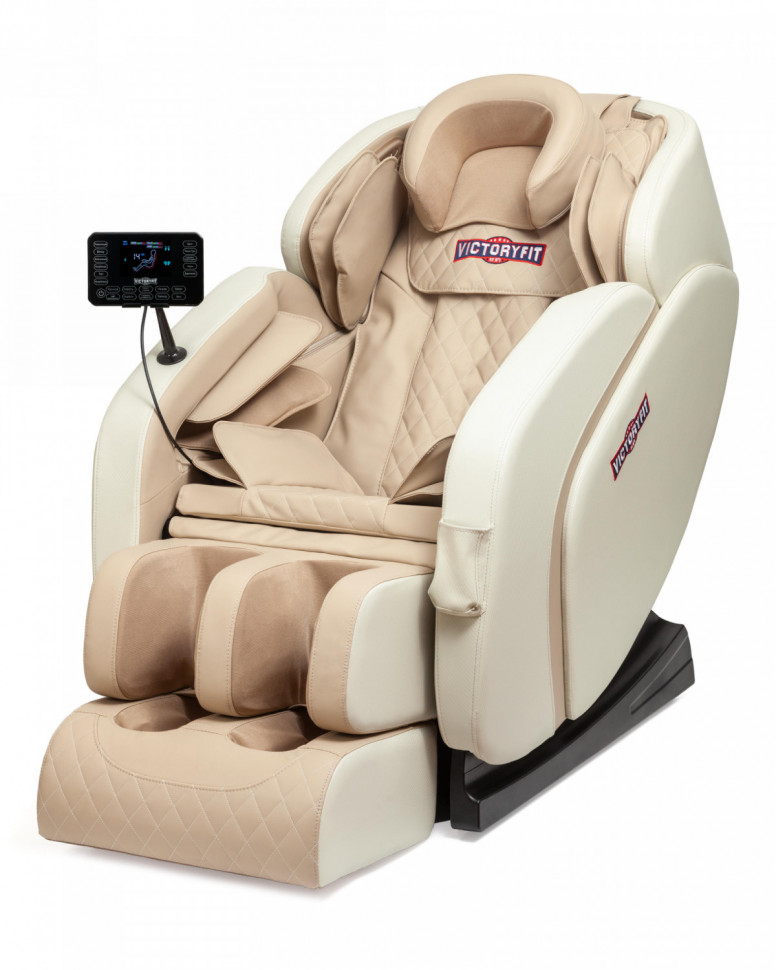 Массажное кресло VictoryFit VF-M87 цвет бежевый Массажное кресло VictoryFit VF-M87 цвет бежевый