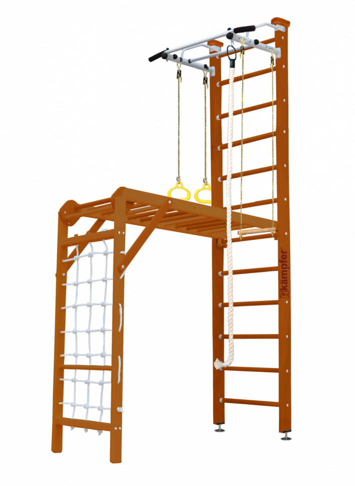 Шведская стенка Kampfer Union Ceiling (№3 Классический Высота 3 м белый турник) Шведская стенка Kampfer Union Ceiling (№3 Классический Высота 3 м белый турник)