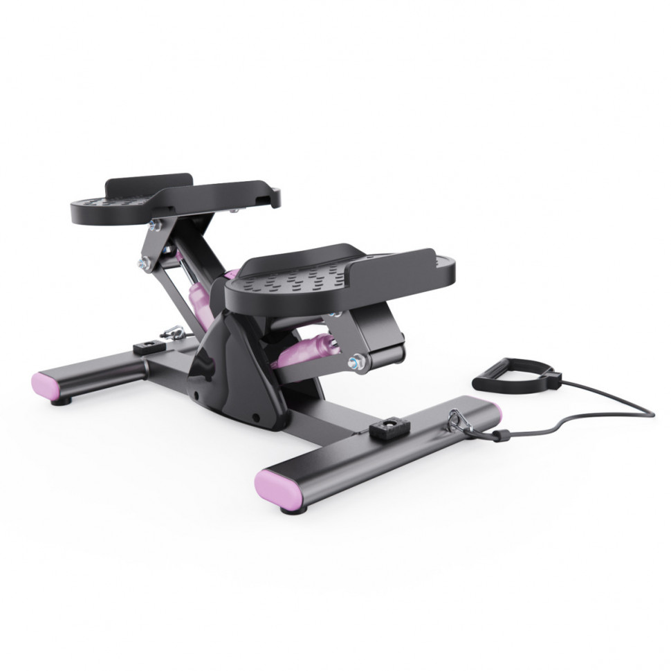 Балансировочный степпер DFC SC-S012E / pink с эспандерами