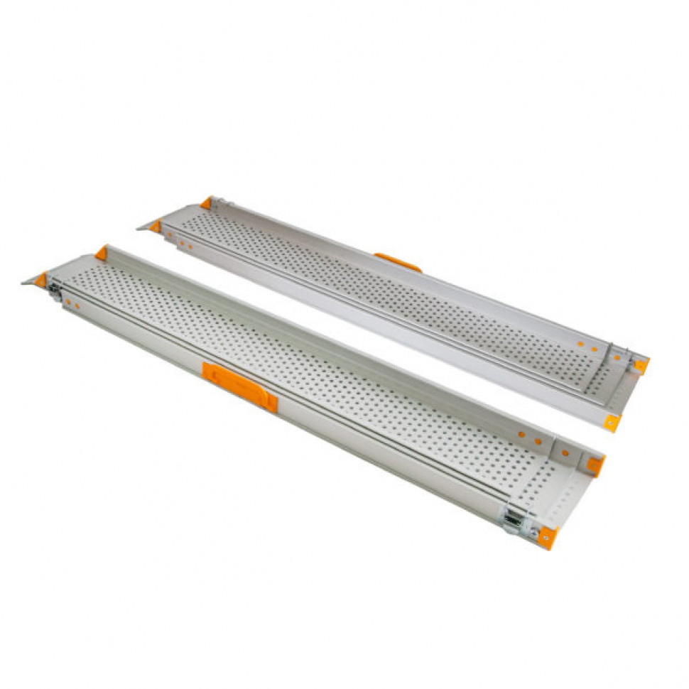 Пандус телескопический 3-секционный Мега 3ПТ2-300 с перфорацией Пандус телескопический 3-секционный Мега 3ПТ2-300 с перфорацией