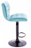 Стул барный Everprof Richy Ткань Бирюзовый